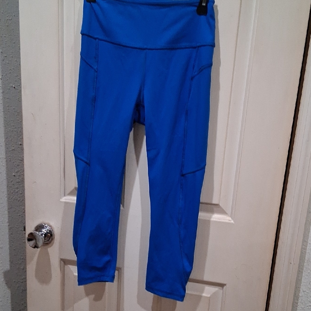 Gottex Vibrant Blue Spandex Leggings